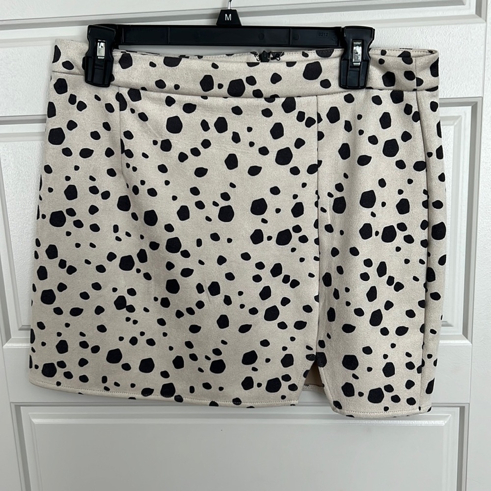 Polka dot skirt